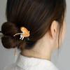 Black Sandalwood Hanfu Hairpin Tassel Wooden Hair Stick Cute   for Women