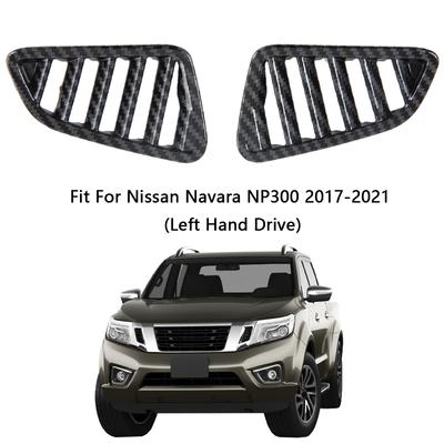 2 stuks Voor Nissan Navara NP300 ST 2017-2024 Interieuraccessoires Versnellingspookpaneel Binnenste Deurklink Cover Sierlijst