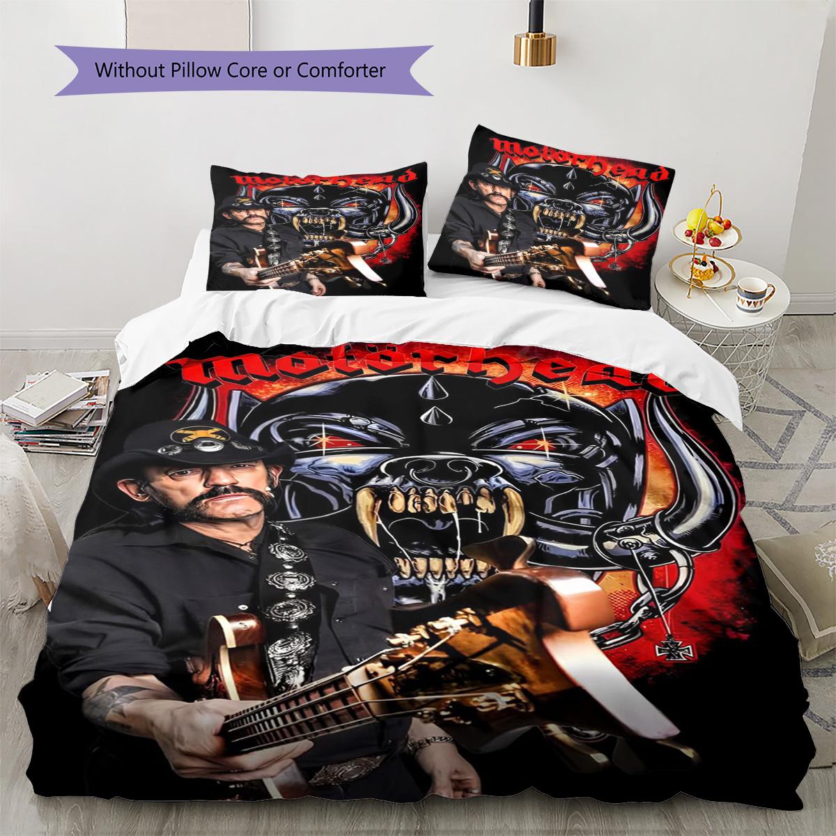 Motorhead Pattern Bedding Set Quilt Cover