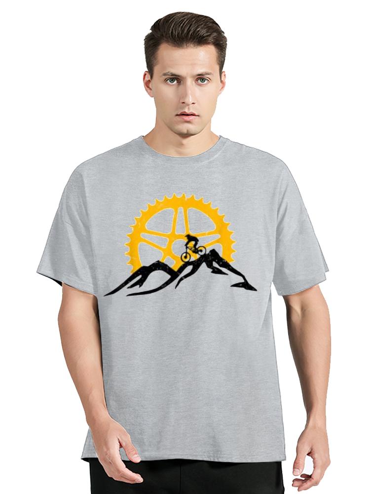 Mountain Bike Cycle Men Tshirts Downhill Mount MTB Fitness Tshirt Cotton Tops Tees Mens Clothes Oversized Unisex Tshirt