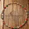 European and American Style Colorful Geometric Alloy Bracelet Necklace for Women