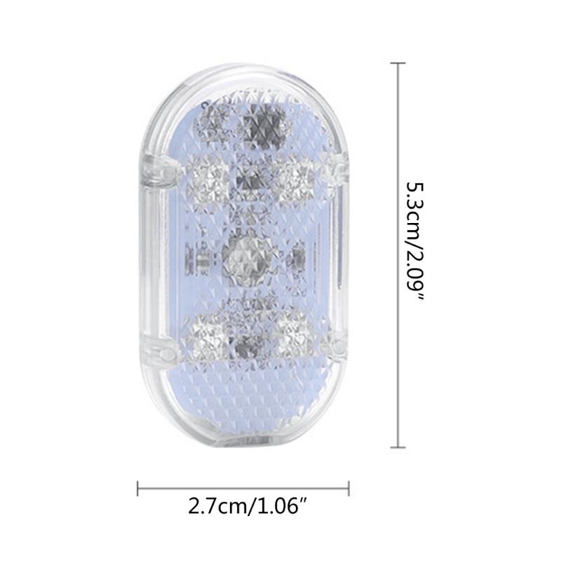 LED Night Light Lamp Car LED Touch Lights Wireless Interior Light Magnetic Auto Door Light USB Rechargeable 5V