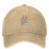 Robot Grendizer Washed Baseball Cap Unisexga Casual Trucker Hat Summer Women Unisex Kpop Rock Design Snapback Cap