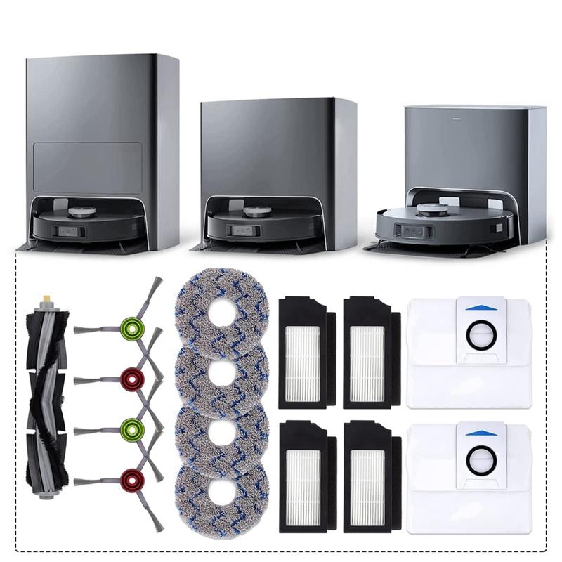 Sada příslušenství pro robotický vysavač Ecovacs Deebot X1 Omni X1 Turbo X1 Plus Hlavní kartáč Boční kartáč Filtr Podlahový sáček