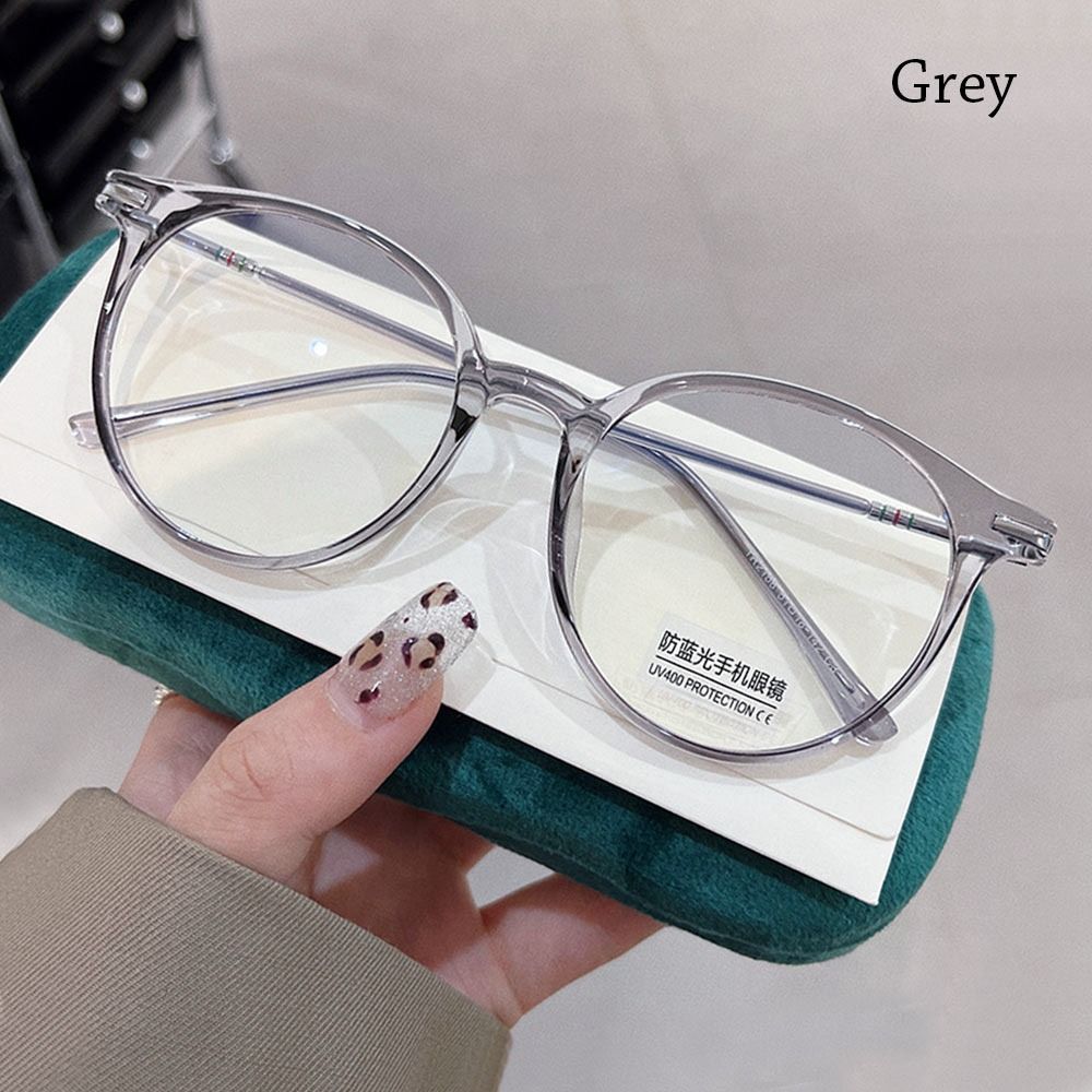 Blue Ray Blocking Round Brillen Augenschutzrahmen Brillen Männer Frauen