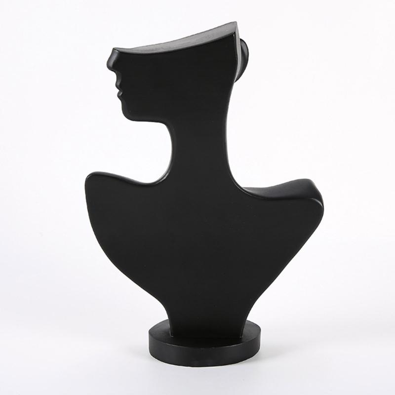 Mannequin Earring Stand Holder Organizer Resin Jewelry Display Stand for Boutique, Retail, Small Business, Trade Show