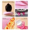1.8L U-Shaped Hot Water Bottle Neck Shoulder Pain Relief Leak-proof PVC Hot Water Bag with Fleece Cover Hot Cold Therapy Neck Warmer Bag
