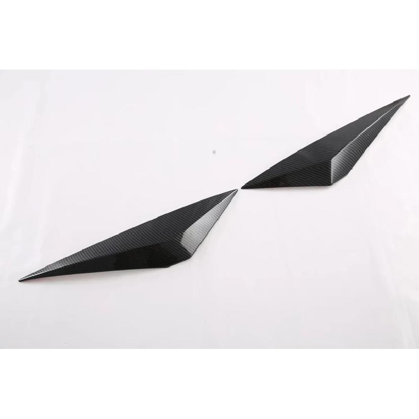 For Nissan Qashqai J12   2024 Front Fog Light Trims Bottom Bumper Grills Cover Sticker Garnish Strips Car Accessories