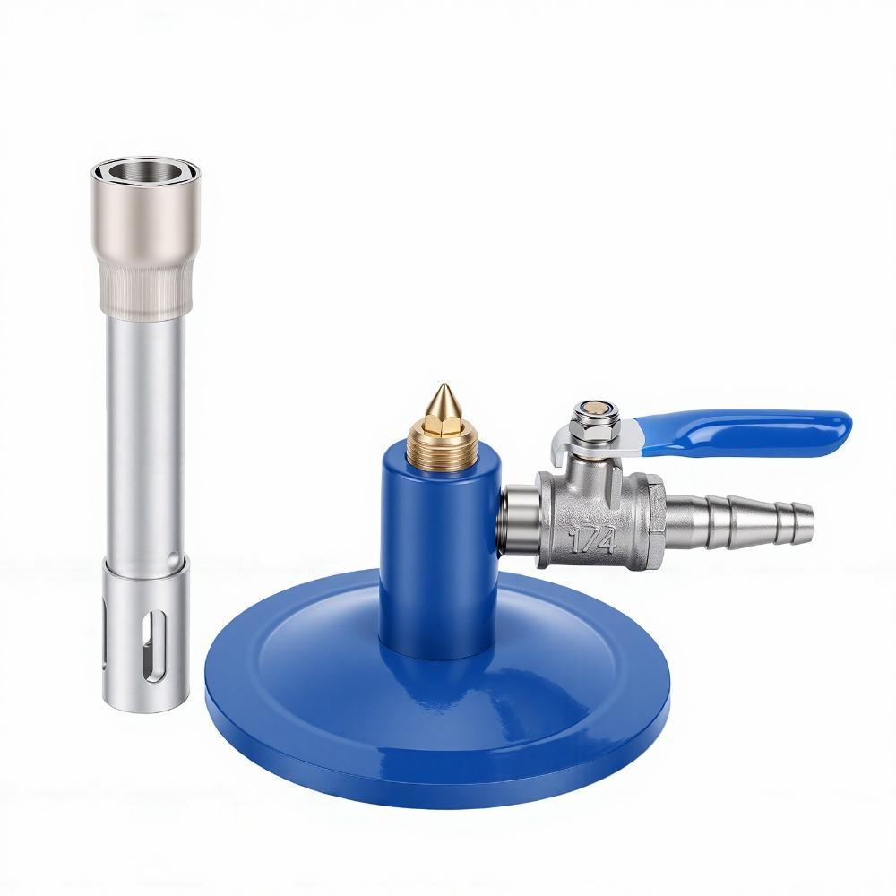 1200 Threaded Needle Valve Gas Burner Flame Control Flame Stabilizer For Laboratory