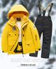 Children's Winter Ski Suit Set: Thick Jacket & Pants for Kids, Boys, and Girls
