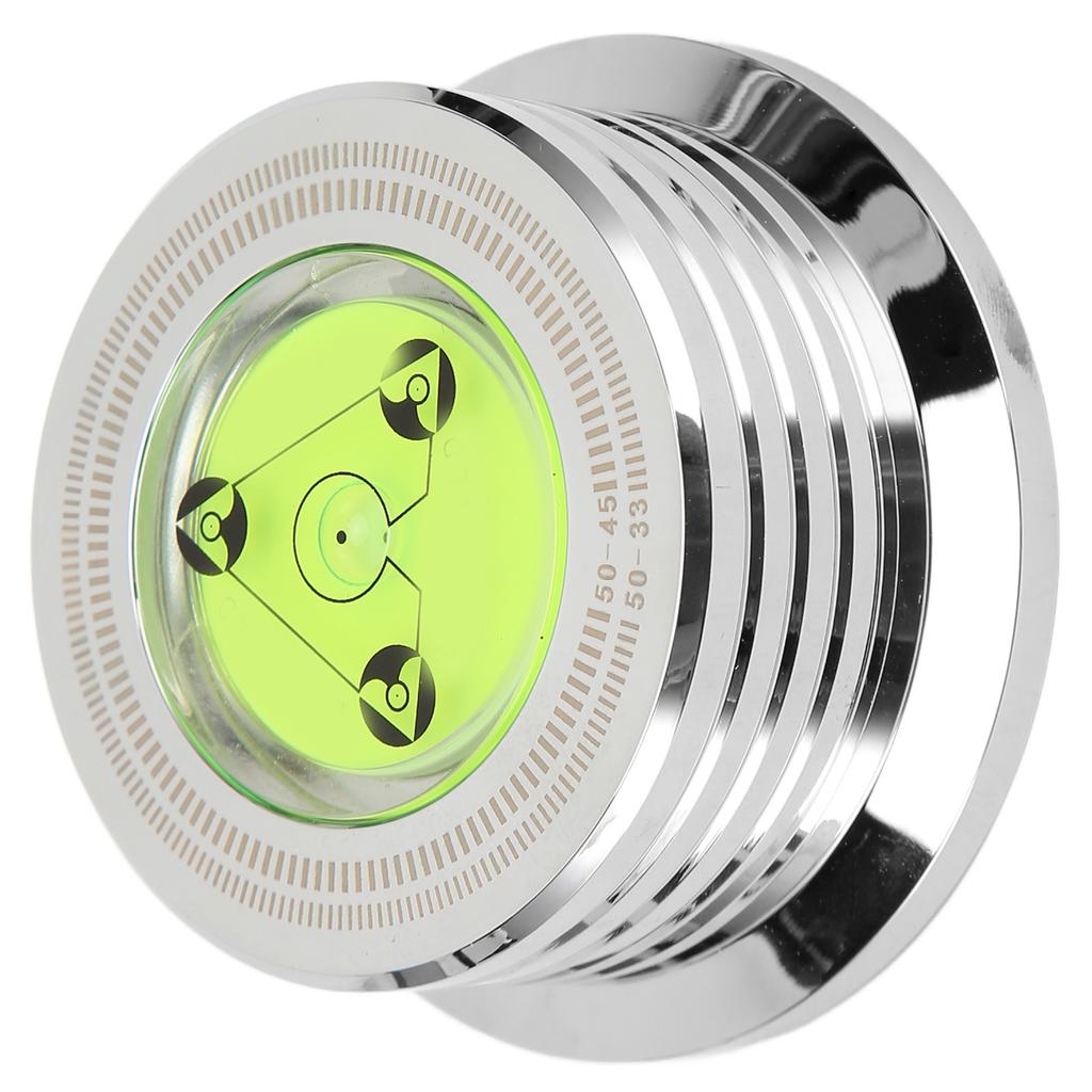 Record Weight Stabiliz Professional 50Hz 45rpm Turntable Disc Stabiliz with and Speed Measurement