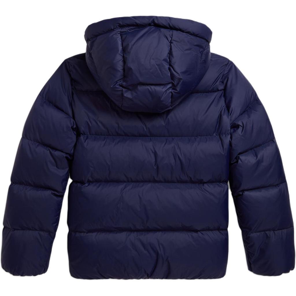 Polo Ralph Lauren Dunjakke med Pony-broderi Glidelås Hette Langermet Barnejakker 313970102-500