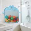 Animal Mesh Bath Toy Organizer with Suction Cups Bathtub Toy Holder Storage Basket Baby Multi-use Net Bags Bathroom Shower Caddy
