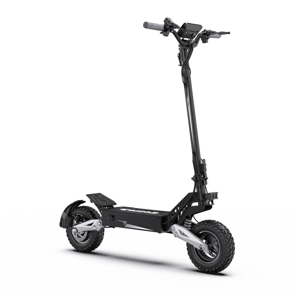 OOTD T10 11'' Skládací elektrická koloběžka 900W Motor Maximální rychlost 50 km/h Baterie 48V13,5Ah Pro dojezd 45 km Kotoučové brzdy E-koloběžka