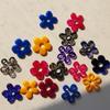 Crystal Flower Charm Silicone Mold for  Necklace Jewelry Crafts Making Exquisite Handmade Floral Pendant Resin Mould