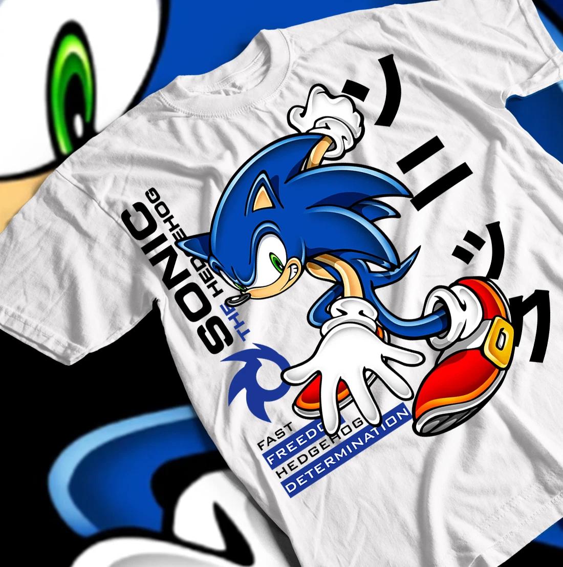 Футболка Шэдоу Хеджхог Герои Tee Sonic Heroes Винтажный Подарок Футболка Все Размеры 3XL