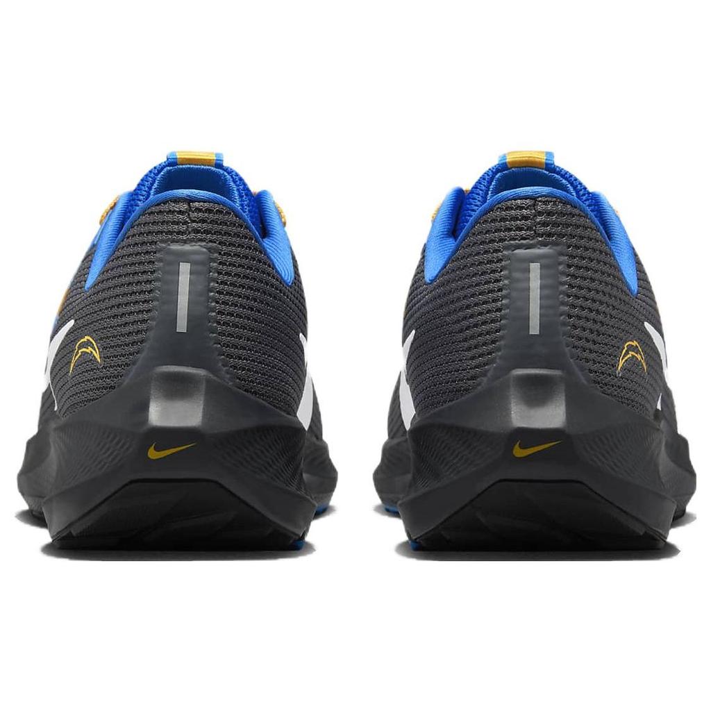 NFL X Nike Air Zoom Pegasus 40 Los Angeles Chargers Men Sneakers Black Anthracite Italy-Blue DZ5948-001