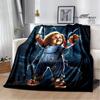 Horror movie Cult of Chucky Flange Warm blanket Soft and comfortable blanket picnic bed linings birthday gift
