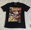 Reason X Naruto Shippuden Men's Black Graphic T-Shirt Size Medium 100% Cotton