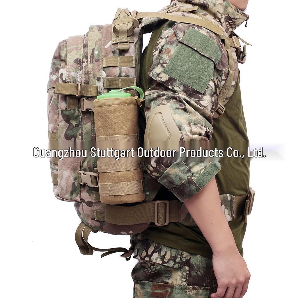 Camouflage Tactical Molle Mesh Water Bottle Sleeve - Lightweight and Hot Selling