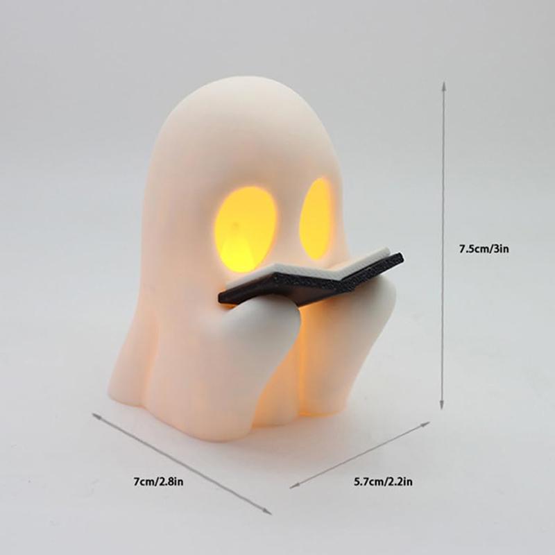 

Halloween Ghost USB LED Bubble Bath Nightlight Cute Bathroom Mood Decor