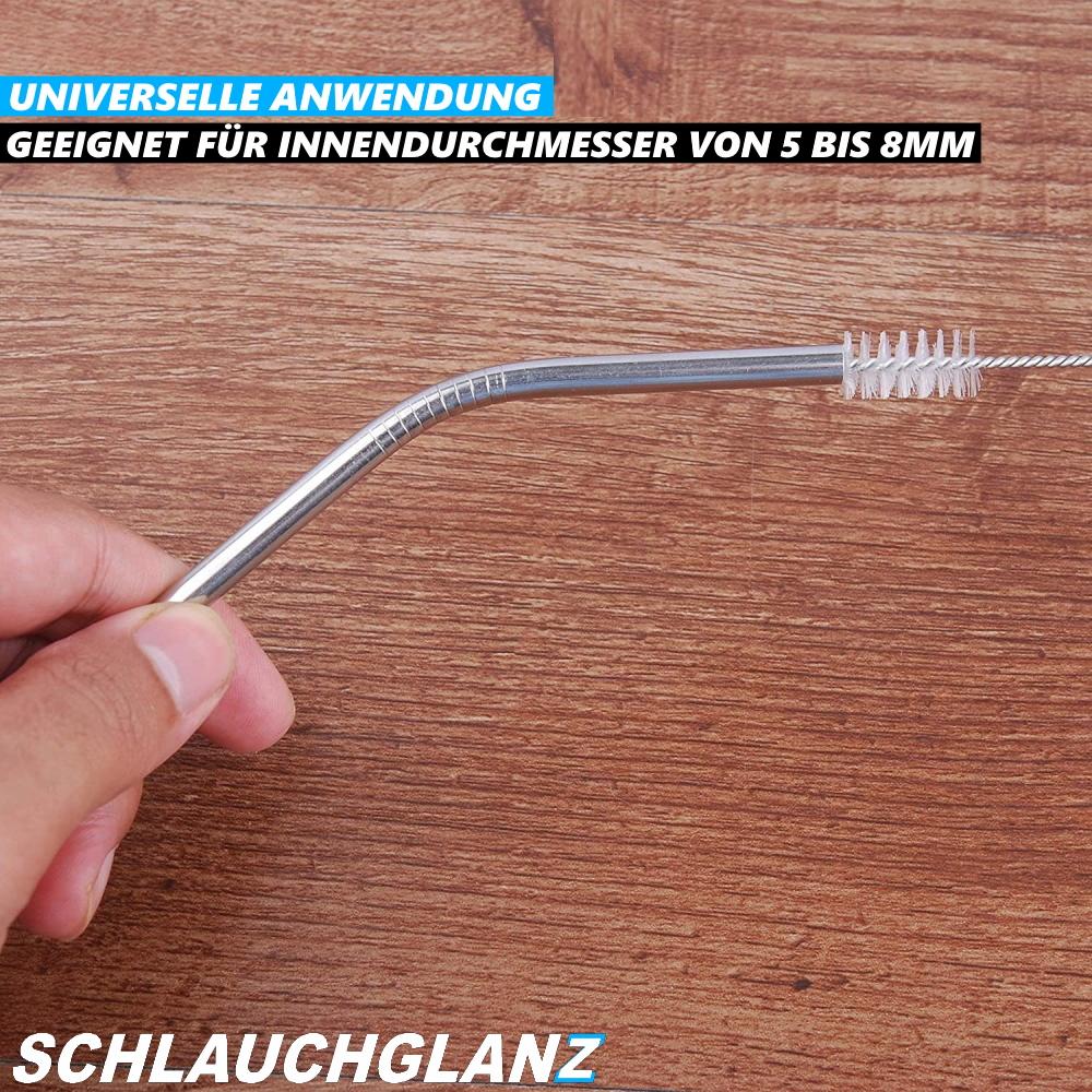 SCHRAUCHGLANZ 4 x brosse pour tuyau de lait pour machines à café entièrement automatiques Version 2.0
