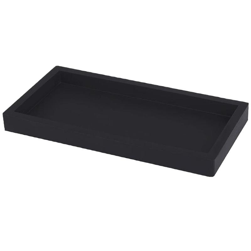

Силиконовый поддон для дозатора мыла, поддон для хранения кухонной столешницы чёрный