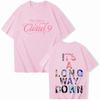 Megan Moroney Cloud 9 Tour Its A Long Way Down Tshirt Men Women Harajuku Short Sleeve Oneck Casual top Gift Springsummer new