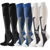 3/5/6/7/8 Pairs Lot Pack Women Men Compression Socks Stockings Elastic Sports Beautiful Leg Running Nurse Climbing Cycling Socks