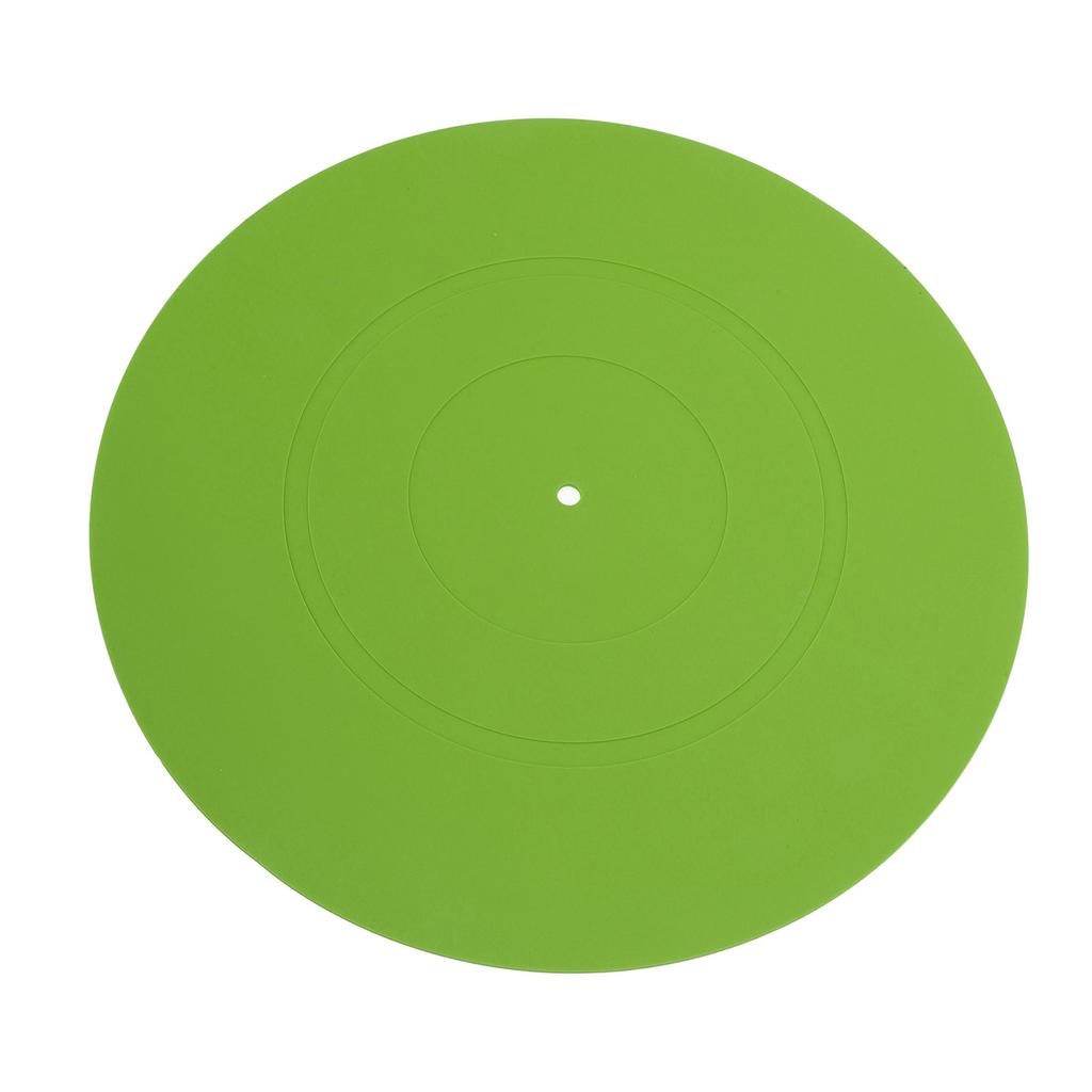 Turntable Mat Record Platter Slipmat Rubber Record Player Mat Universal for LP Record Players Reduce Noise Tighter Bass