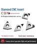 Diamantblatt CBN Stahl Drehwerkzeug mit Bornitrid WNMG080408 VCGT160404