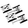 Stainless Steel Door Retainer Latch Entry Door Catch Latch Trailer Camping Car RV Door Holder T-Style Latch Catch Plate Hook
