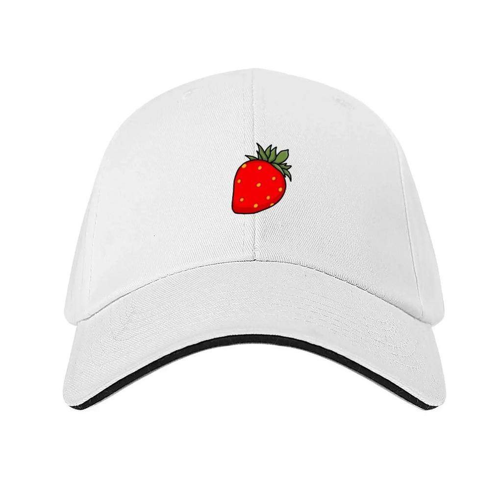 Strawberry Baseball Cap Unique Hats Luxury Man Cap Trucker Hat Fishing Hat Hats Woman Mens