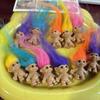 New Mini Troll Dolls Anime Action Figure Colorful Hair Family Members Models Collection Kids Toys for Home Decoration Gift