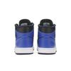 Air Jordan 1 Mid 'Hyper Royal' (Unisex) Black / Hyper Royal / White Vintage Basketball Shoes 554724 077