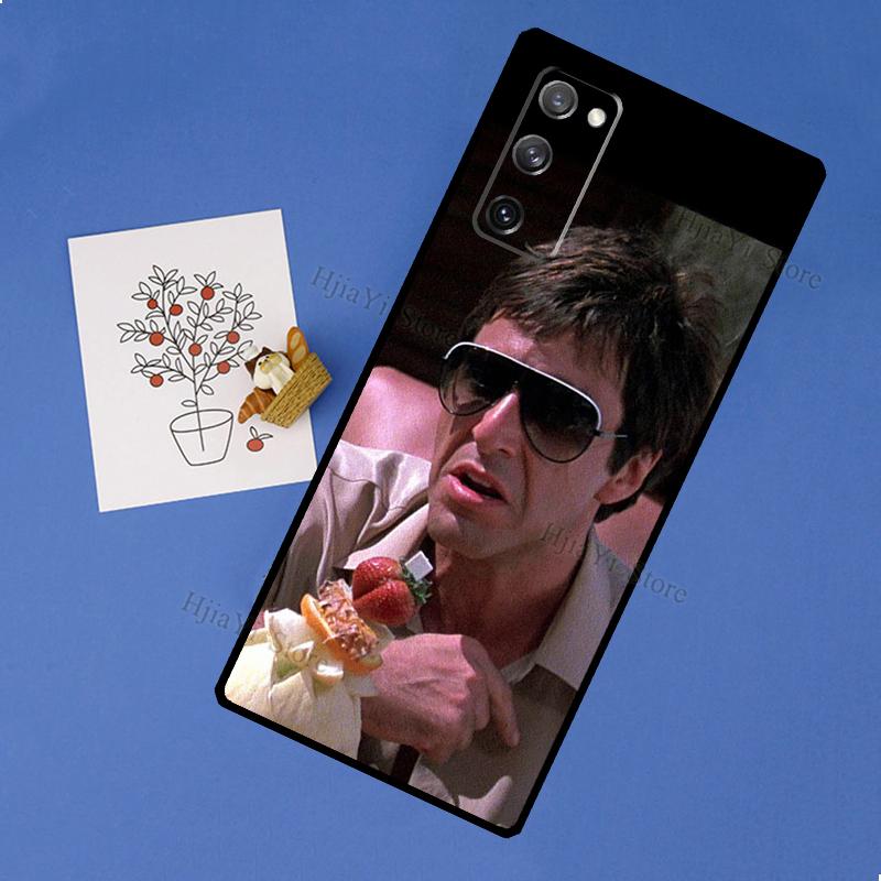 Tony Montana Scarface Al Pacino Case For Samsung Galaxy S23 Ultra S21 S20 FE S8 S9 S10 Note 10 Plus Note 20 S22 Ultra Cover