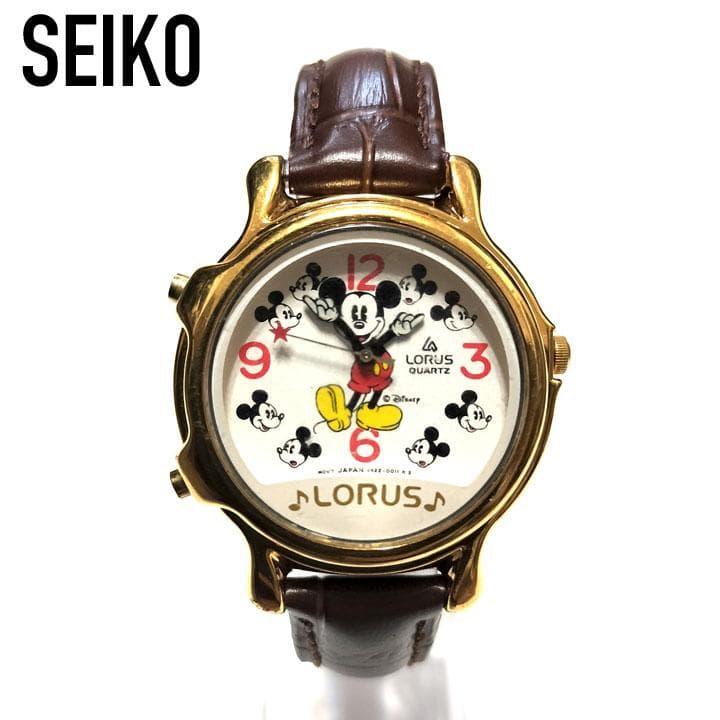 Used SEIKO LORUS Seiko LORUS musical watch wristwatch rare