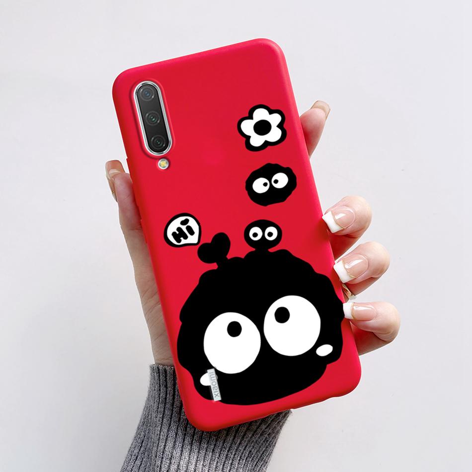 Für Xiaomi Mi 9 Hülle Mi 9 Lite Rückseite Cartoon Dünn Weiches Silikon Funda für Xiaomi Mi 9 SE Mi9 Mi 9Lite Mi 9SE Stoßfest Capa