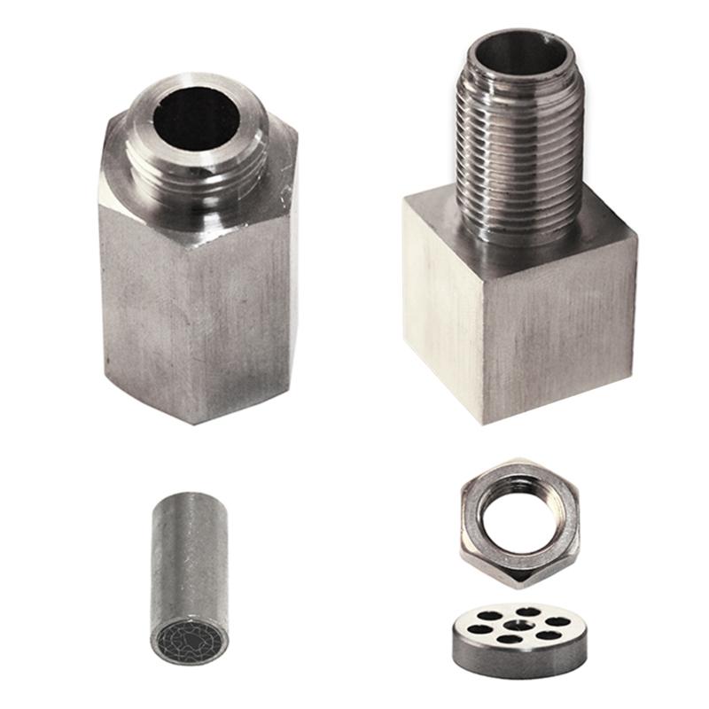 Car Universal O2 Oxygen Sensor Spacer Engine Light Adapter Bung Catalytic Converter Fix Iron Nickel Plating oxygen sensor