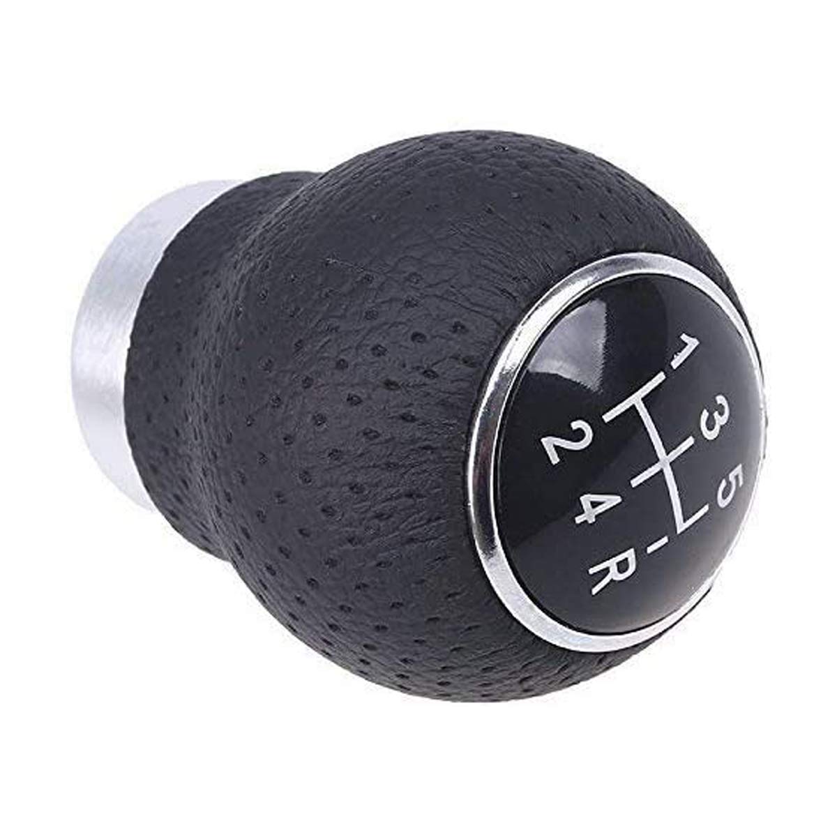 

Szmsmy Universal Black Leather 5 Speed Car Manual Gear Stick Shifter Shift Knob Lever чёрный