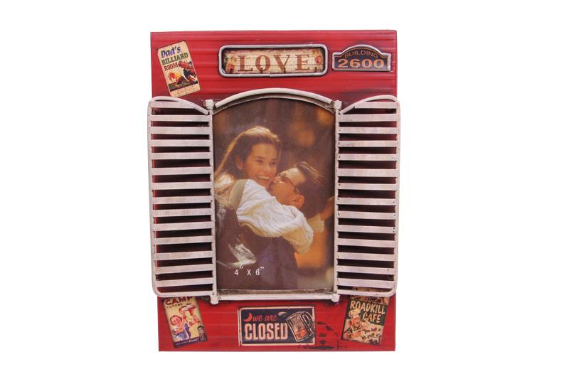 

Decorative Metal Frame Shutter Themed