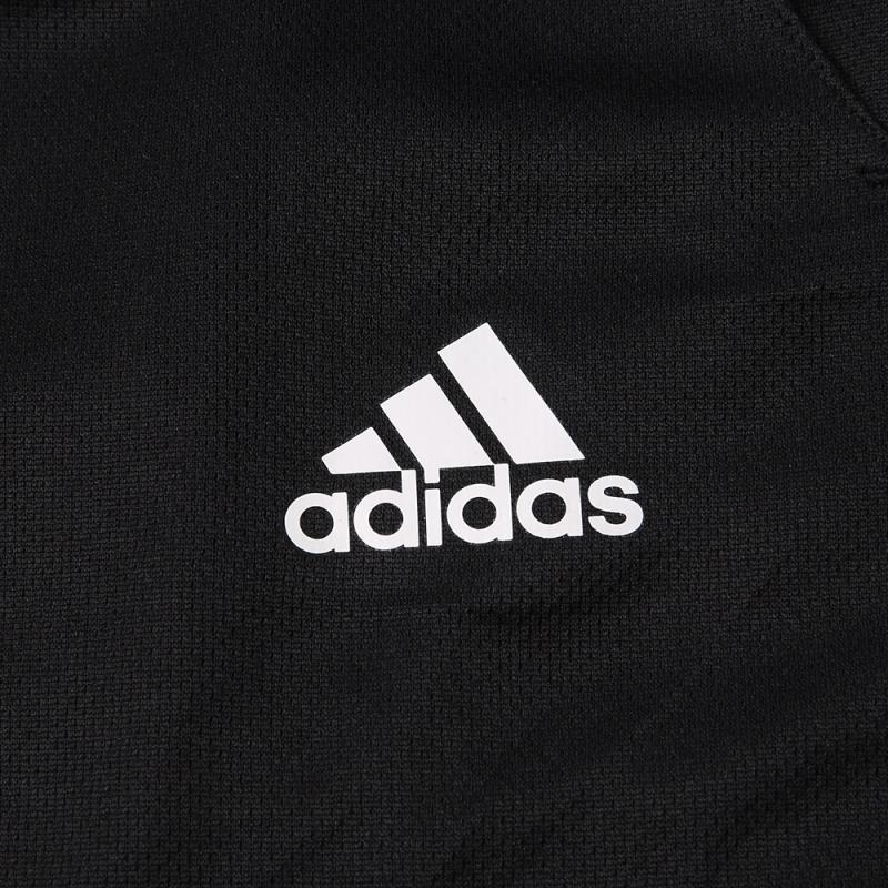 Adidas Tiro19 Woven Straight-Leg Striped Fit Shorts Men Bottoms Black D95919