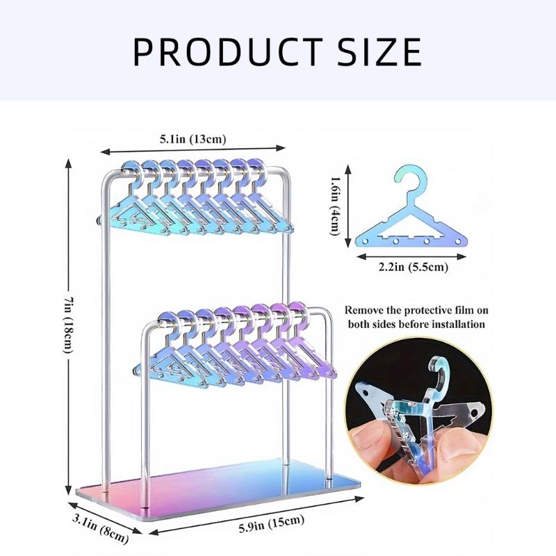Earrings Display Stand Organizer Fashionable Necklace Display Holder Suitable for Various Jewelry Display Storage