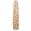 Butterfly Locs Häkelhaar Zöpfe Extensions Weiches Synthetisches Einzel-Weft Faux Locks Lockige Zöpfe Dreadlocks Strähnen Faux Locks