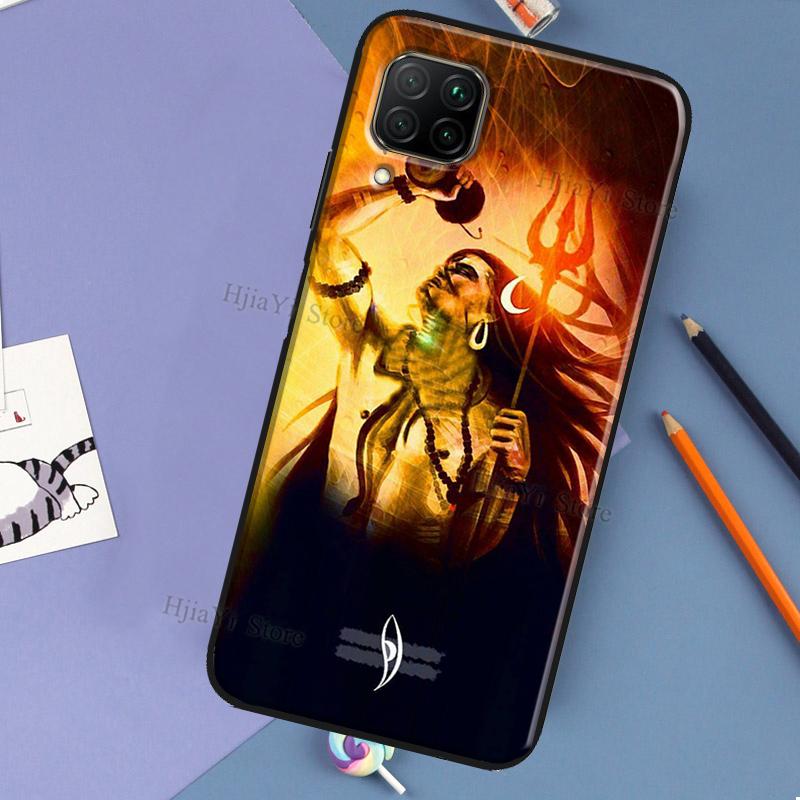 Lord Shiva Hindu God Buddha India Case For Huawei P60 P40 P20 P30 Pro Nova 5T 9 P Smart Honor X8 X9a 50 70 Magic 5 Lite Cover