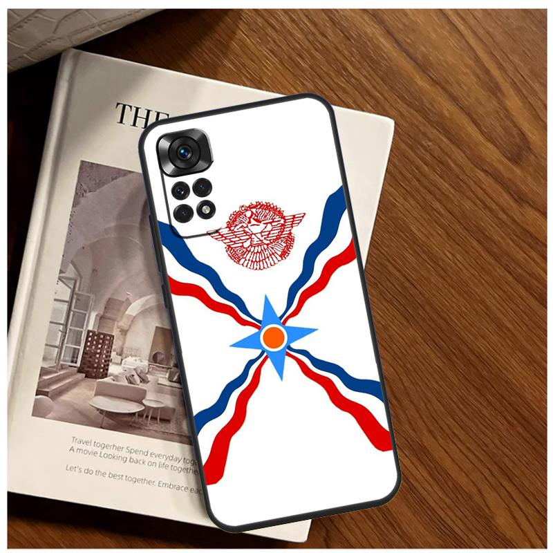 

Assyria Flag Assyrian Case For Xiaomi Redmi Note 14 9 10 11 12 13 15 Pro Plus Cover For Redmi 15 C 14C 12C 10C 13C Redmi 10C