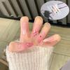 French Manicure Strip Nail Forms Fringe Tip Guides Sticker Diy Wavy Line Nail Art Tips Guides Stickers Stencil Decoration Tool