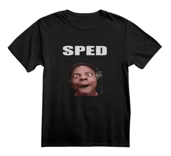 Футболка с мемом IShowSpeed, Смешная футболка из TikTok 4XL