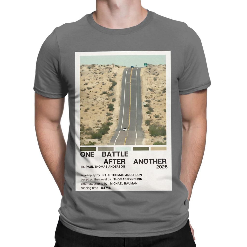 Ein Kampf nach dem anderen Filmplakat Grafik 100% Baumwolle T-Shirt Ein Kampf nach dem anderen T-Shirts Oberteile Für Unisex