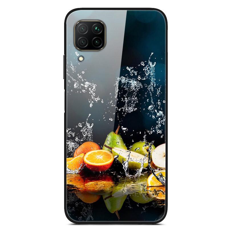 Luxury Cover Case for Huawei P40 Lite Tempered Glass Cover for Huawei P40 Lite E Phone Case for Huawei P 40 Lite Coque P40Lite E